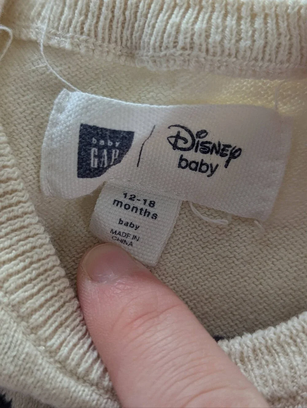 Disney soft knit